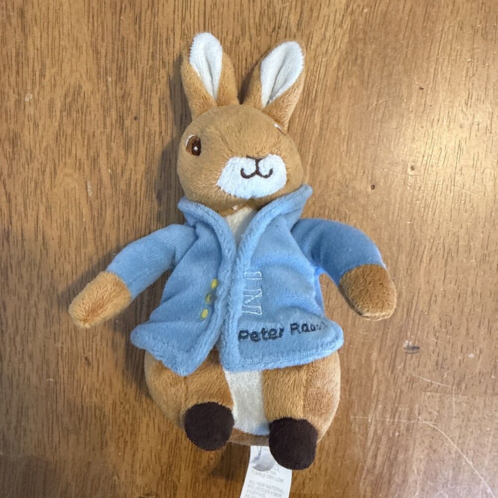 Original Peter Rabbit 8" Plush Kids Preferred FW 2013 Blue Jacket By Beatrix...